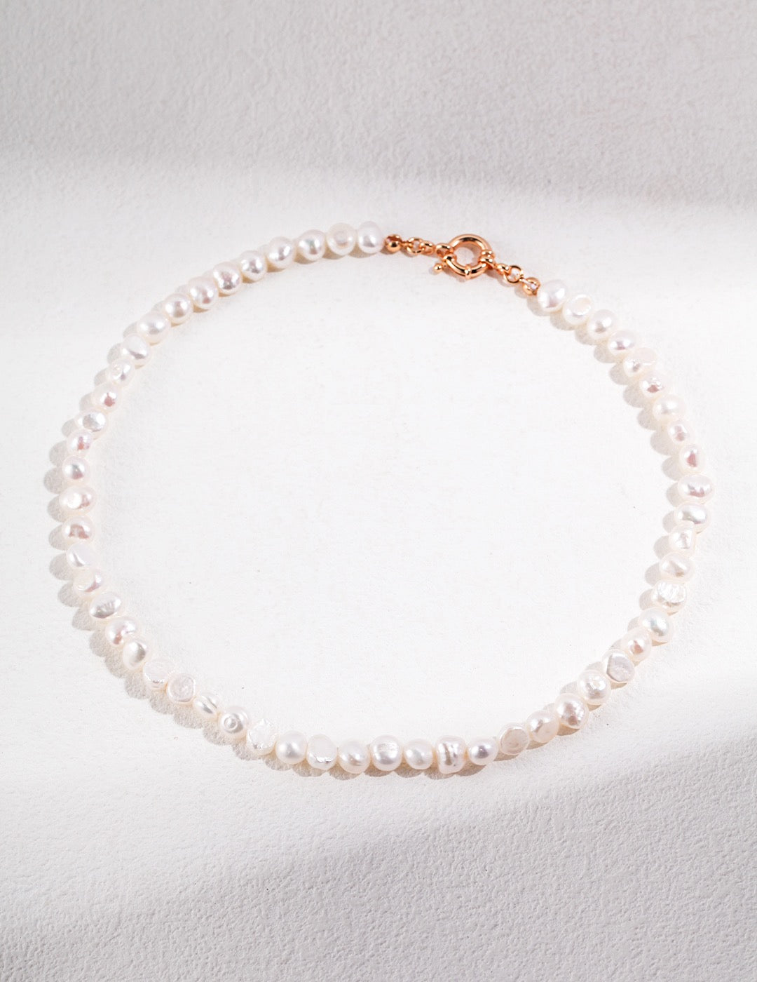 baroque pearl necklace｜irregular