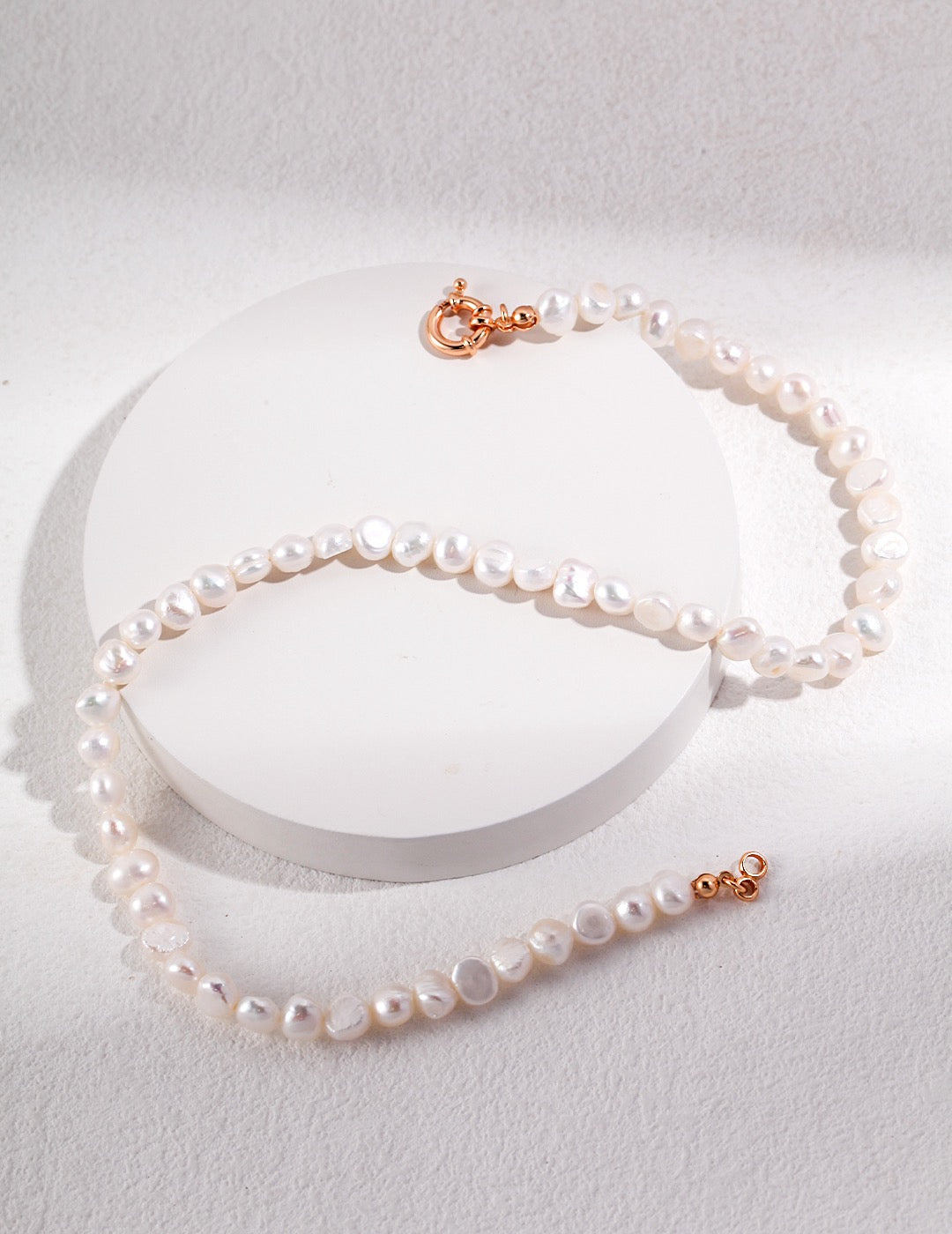 baroque pearl necklace｜irregular