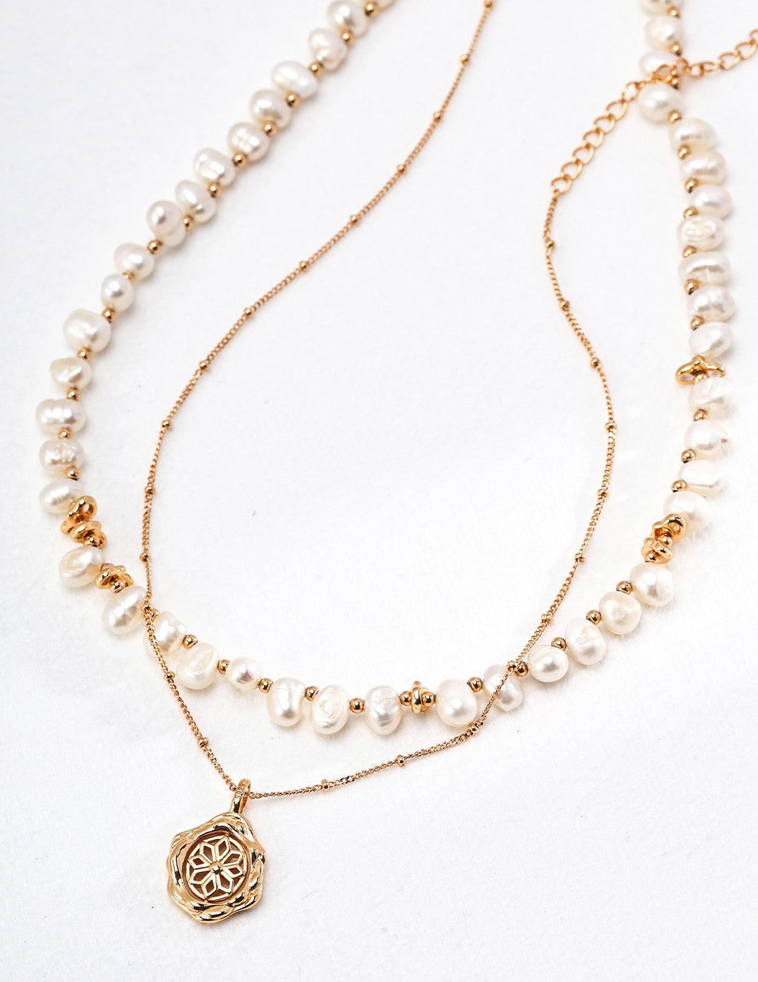 hottest piece｜ exquisite natural pearl necklace