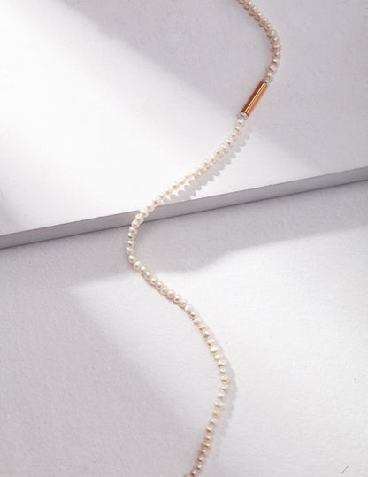 Amazing piece | Natural pearl necklace | s925 silver