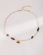 s925 silver｜Tiger eye stone ｜Black Onyx necklace