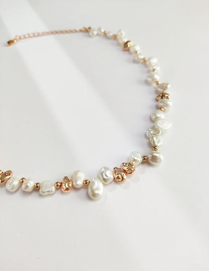 Niche Design ｜s925 silver pearl necklace series