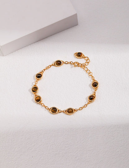 Discount | Lucky Crystal Eye Bracelet| s925 silver